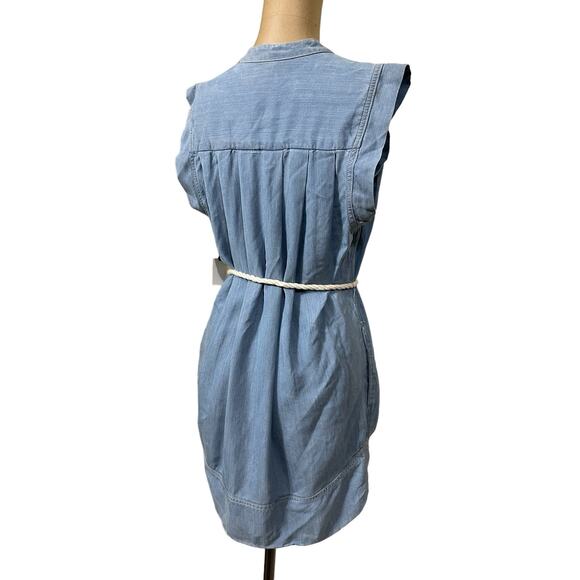 L'AGENCE Blue Mini Dress - Picture 6 of 9